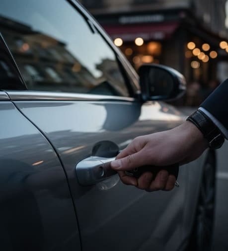 Cerrajero coche barcelona cerrajero abriendo un coche